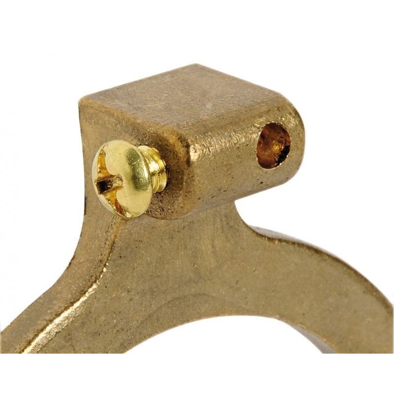 Yellow brass thru hull threaded seacock Thread 2 inches OS1732186