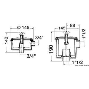 Utility water filter 150Lt/min OS1765201