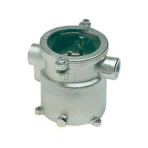 Nickel plated bronze Water cooling filter 146x160 Fittings 1 inch OS1765403