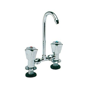 Rubinetto miscelatore con becco snodato h210mm Calda Fredda OS1793500-0%