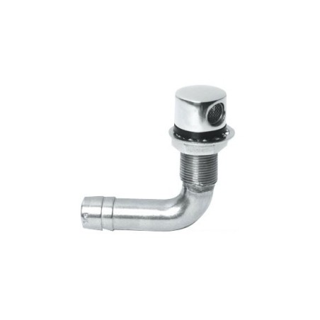 Sfiato carburante in acciaio inox Angolato 90° per tubo 16mm OS2028801-0%