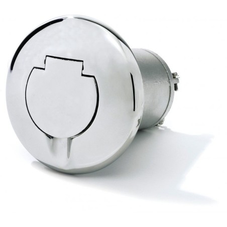 Stainless steel Water Deck Filler Neck 38mm External Flange 88mm No Key OS2056806