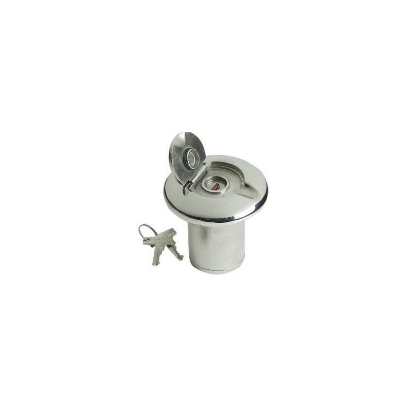 Tappo Imbarco Water 38mm in acciaio inox Flangia 88mm con chiave OS2056822-18%