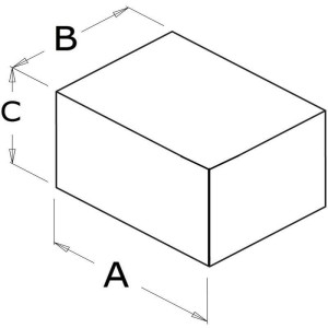 Waste water tank with macerator 24V 650x490x400mm OS5014924