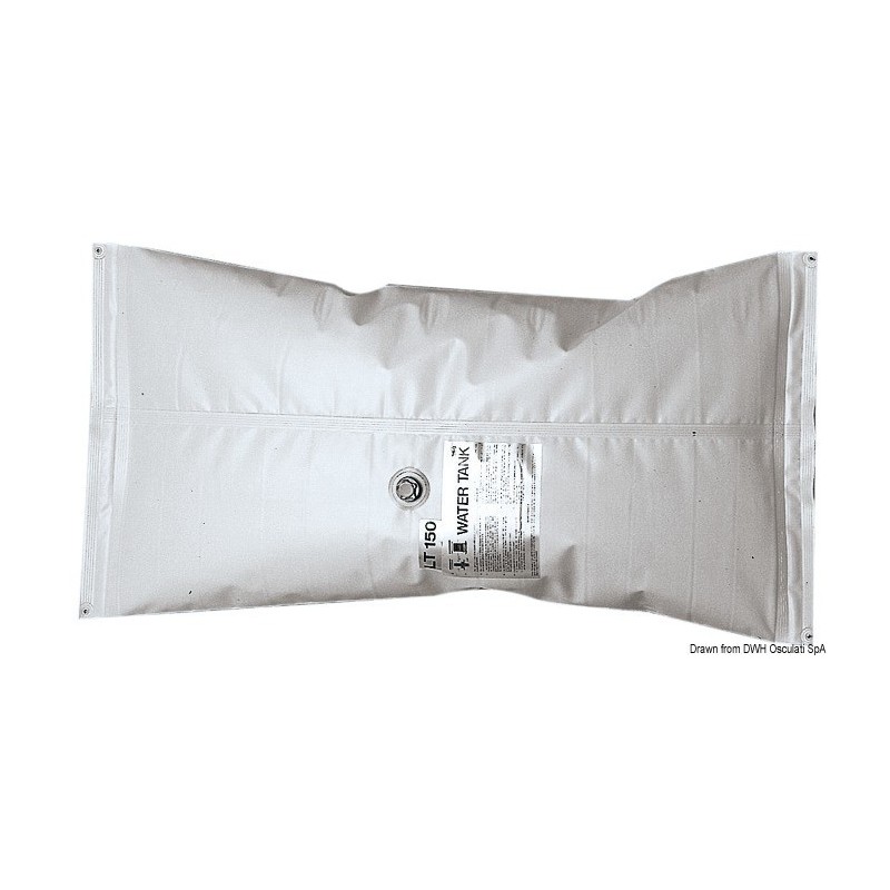 Serbatoio Flessibile Rettangolare pe acqua potabile 150lt 64x135cm OS5219603-18%