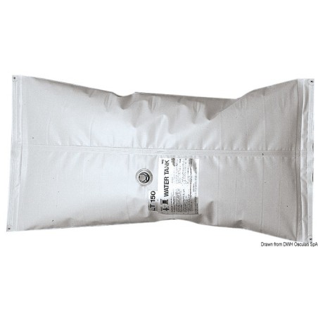 Serbatoio Flessibile Rettangolare pe acqua potabile 150lt 64x135cm OS5219603-18%