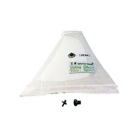 Serbatoio acqua potabile flessibile triangolare Utility Water Tank 55Lt 107x93cm OS5219605-18%