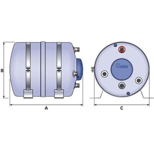 Quick B32505S 25lt 500W Boiler with Heat Exchanger QB32505S