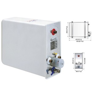 Quick 16lt 500W BX16 Stainless Steel Boiler with Heat Exchanger QBX1605S