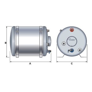 Quick BX20 20lt 500W Stainless Steel Boiler with Heat Exchanger QBX2005S