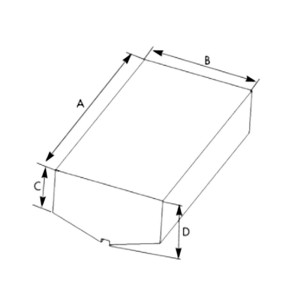 CAN-SB Lima plastic fuel tank 86lt 1070x500x150x230mm CSSE9011