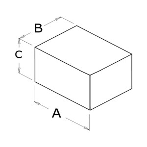 Black water tank with horizontal soaker 40L 12V OS5014750