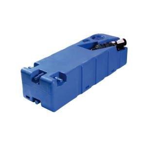 Black water tank with horizontal soaker 91L 12V OS5014190