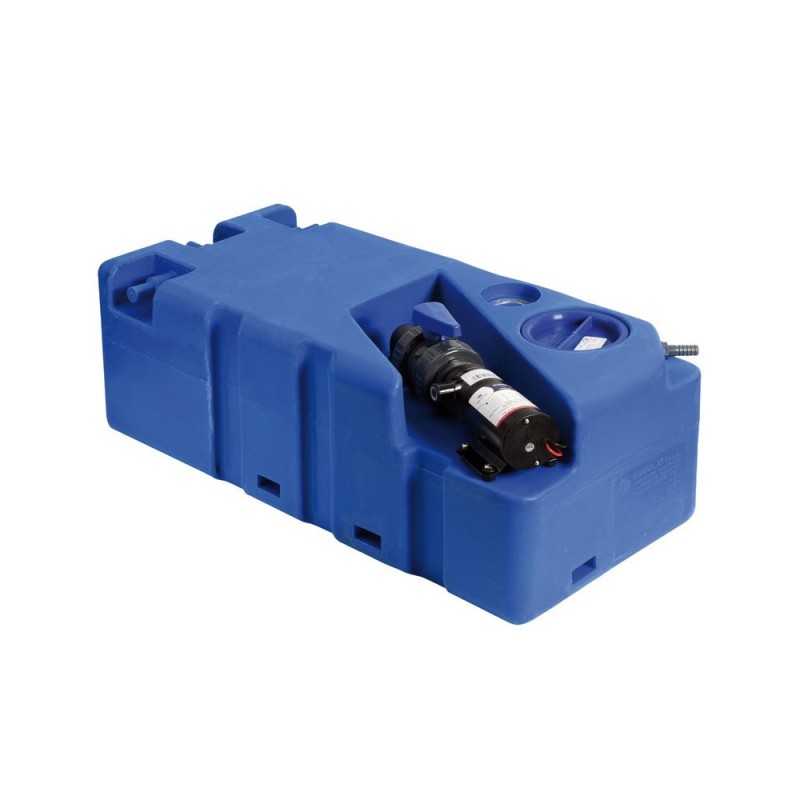 Black water tank with horizontal soaker 70L 12V OS5014170