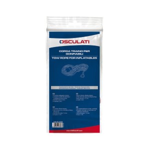 Tow Rope for Inflatable boats with End Rings and Float 18mt OS6416000