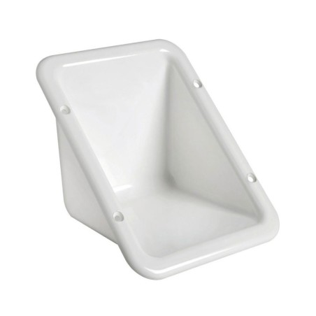 Flush-mount plastic compartment for fuel plug housing 182x136mm OS2089900