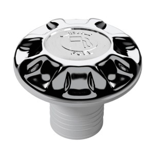 Chrome plated fuel deck plate 50mm N82735506003