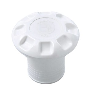 White plastic fuel deck plate 50mm N82735506002