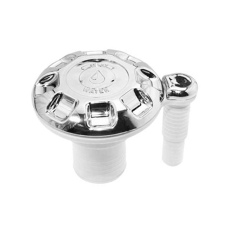 Water deck filler cap with vent Chrome plated 38mm N82735503953