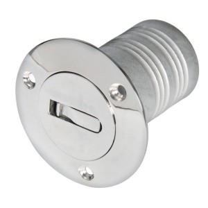 Chromed brass deck plug FUEL 38mm N82735500329