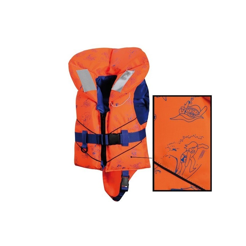 SV-100 Life Jacket Baby 15-30kg 100N Orange N91855004280