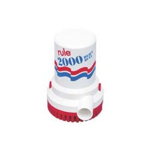 Pompa di sentina ad immersione Rule 2000GPH 12V 130Lt/min Modello 10 38522540-15%