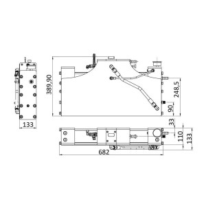 SCHENKER watermaker model Zen 50 12V 240W Flow rate 50l/h OS5023750