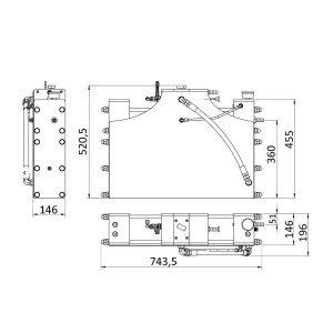 SCHENKER watermaker model Zen 100 24V 400W Flow rate 100l/h OS5023794