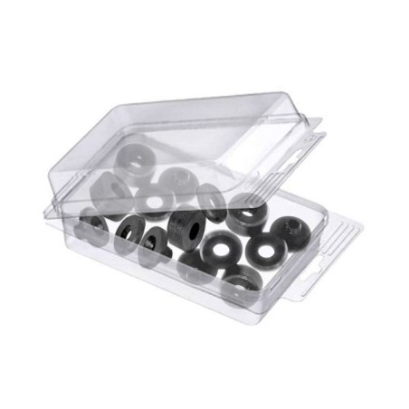 Kit of 5 Black Spacers for windscreen 20xh10mm N51013807016
