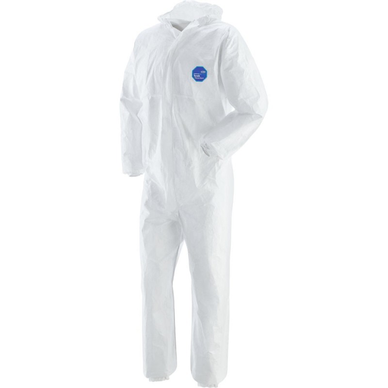 Tuta protettiva Tyvek Pro-Tech con cappuccio Antistatica EN340 Taglia XXL 47617560-XXL-10%
