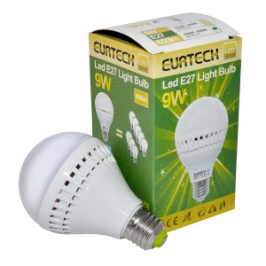 LED Bulb 9W 240V E27 Cold White 6000K-6500K 650Lm Min 10Pcs ET27561214-10