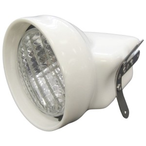 Faro da Coperta 12V 35W in ABS Bianco MT2121218-10%