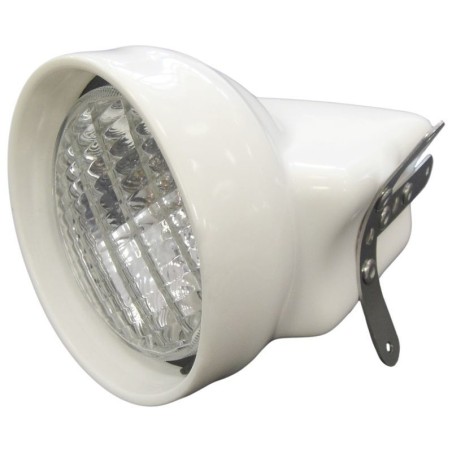 Faro da Coperta 12V 35W in ABS Bianco MT2121218-10%