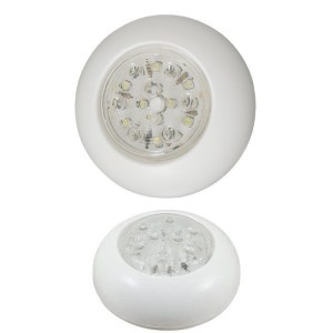 Push On 16 LED Interior Dome Light 4500K White Ø110mm H44mm 230lm MT2145674