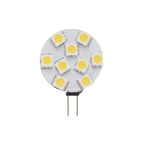 Lampadina 12/24V 1,6W 2700K 9LED G4 28mm attacco laterale N50227502215-18%