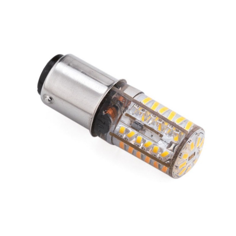 48 LED BA15D 12/24V 2,5W 3000k 13x40 200Lm Bulb Light N50227502217