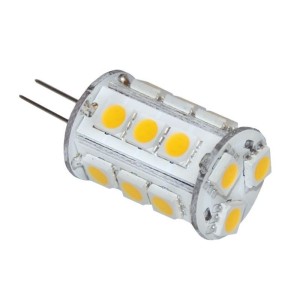 Lampadina a 18LED 10-15V 3W 3000K Bianca Calda G4 18SMD-5050 N50227502274-50%