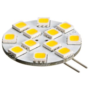 Lampadina LED 8-30V 2W G4 140lm Bianca Calda 3000K Side N50227502287-18%