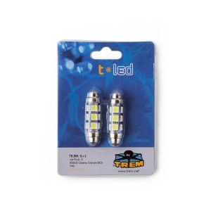 2pz Lampadine a siluro a 8 LED 12V 1,7W N50227550351-5%