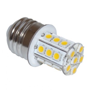 24 LED Light 10-15V 4W Plug E27 3000K Warm White 24SMD-5050 N50227564010