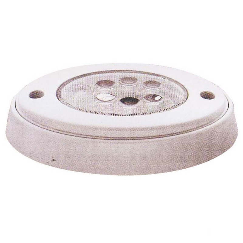 12V 6 LED ceiling light 3W 138x92mm White N50326501140