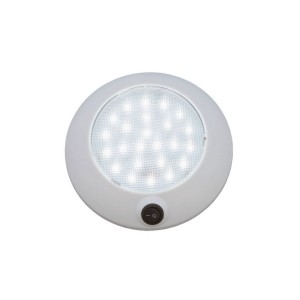 Plafoniera da appoggio a 24 LED 12V 4,4W 328Lm 2900-3200K Bianca N50326501141-10%