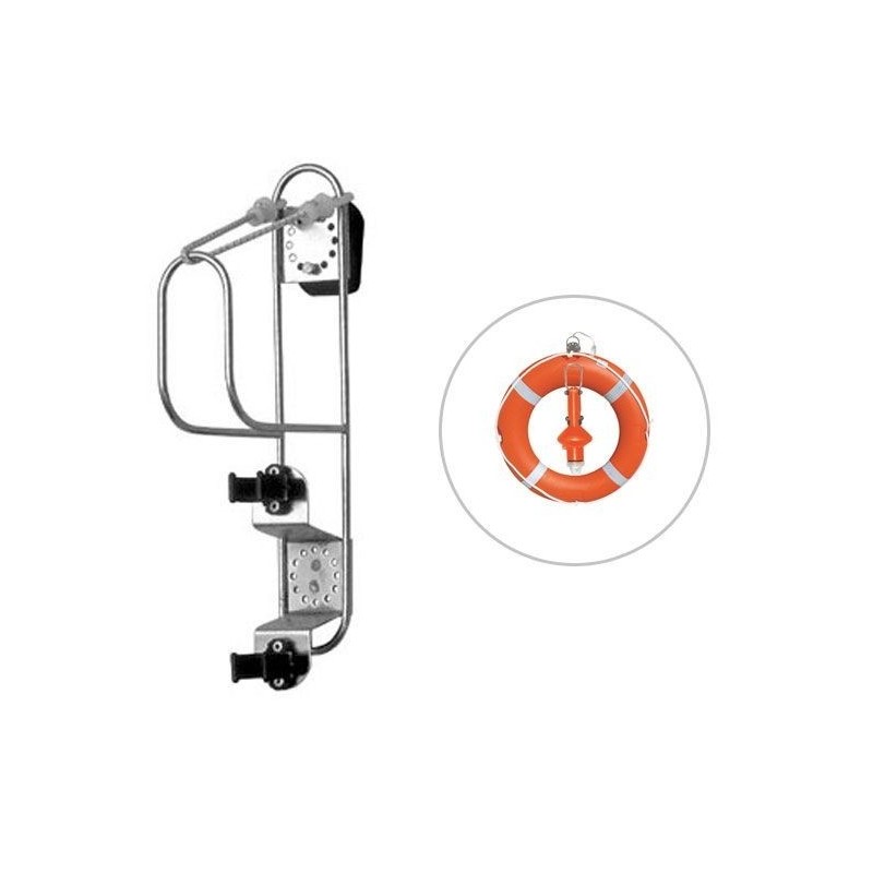 S.S.life ring and life buoy light holder Ø22/25mm N92355104176