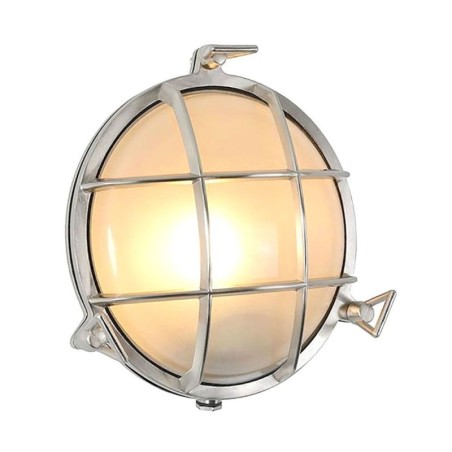 Lampada stagna in ottone cromato 155mm E14 40W 220V N50326501221-20%