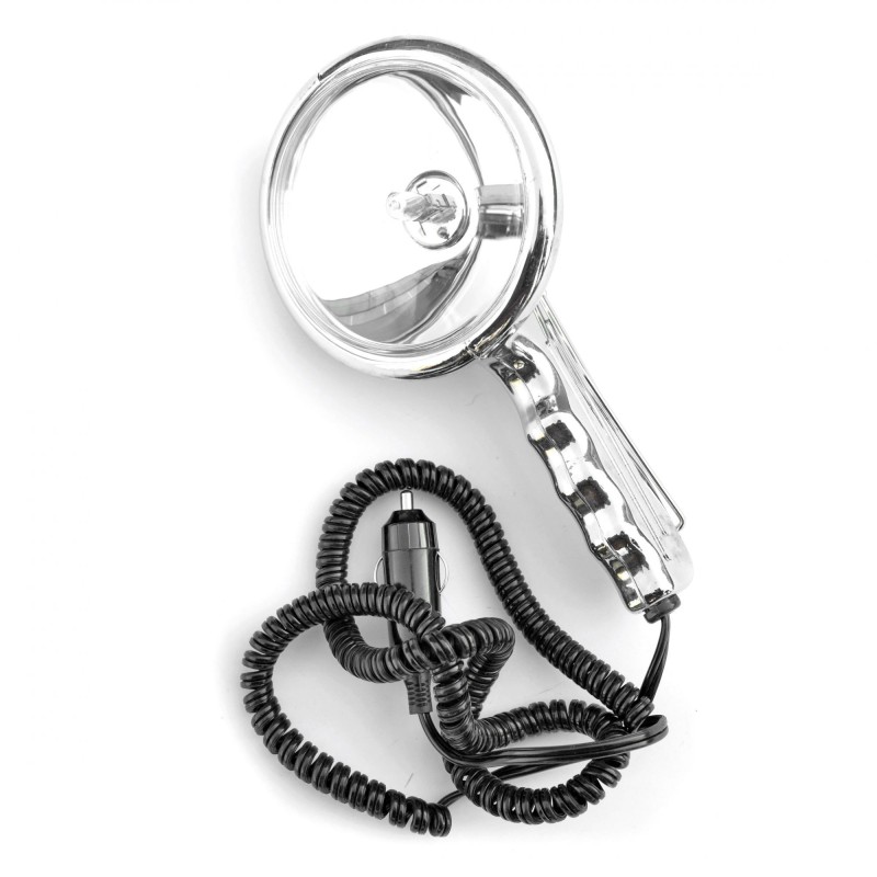 Faro portatile in zama cromato 12V Portata 500mt N51525525510-0%