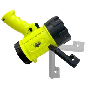 Torcia LED Impermeabile Portata 400m 270lm 33h Giallo fluo IP67 N51925501018-0%