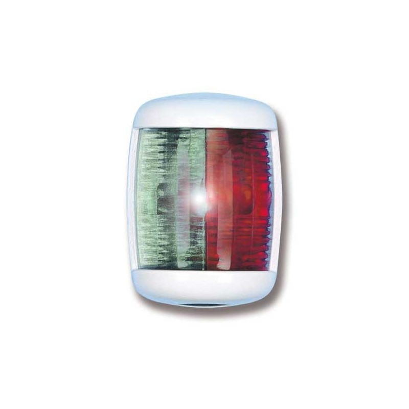 Luce di via Serie Mini Star 225° Combinato Corpo Bianco Vetro Rosso Verde 12V N5202512734-10%