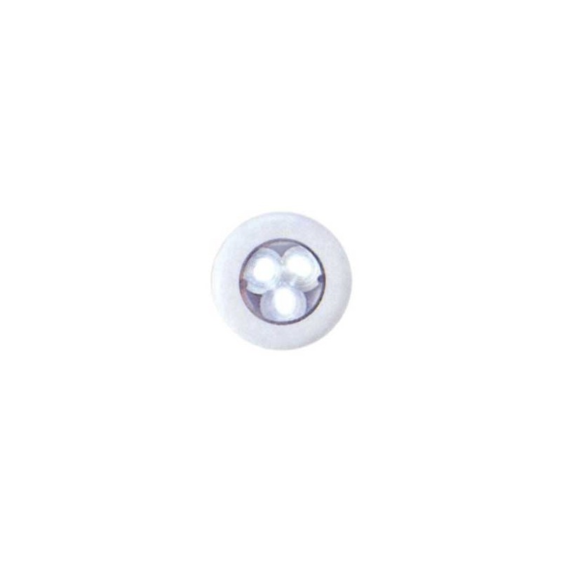 Plafoniera a LED ad incasso 3 led 0.22W Luce bianca N52127002362-10%