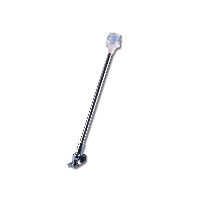 Asta abbattibile con fanale 12V 360° 60cm Bianco N52225001870-10%