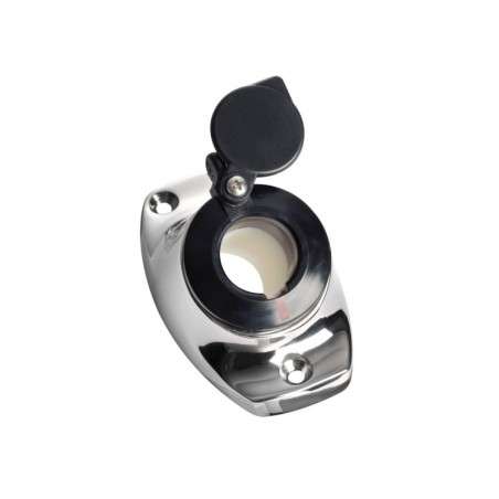 Basetta angolata ad incasso per aste 49x85mm OS1100010-18%